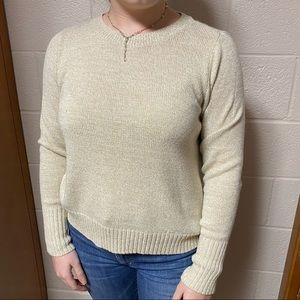 H&M tan sweater